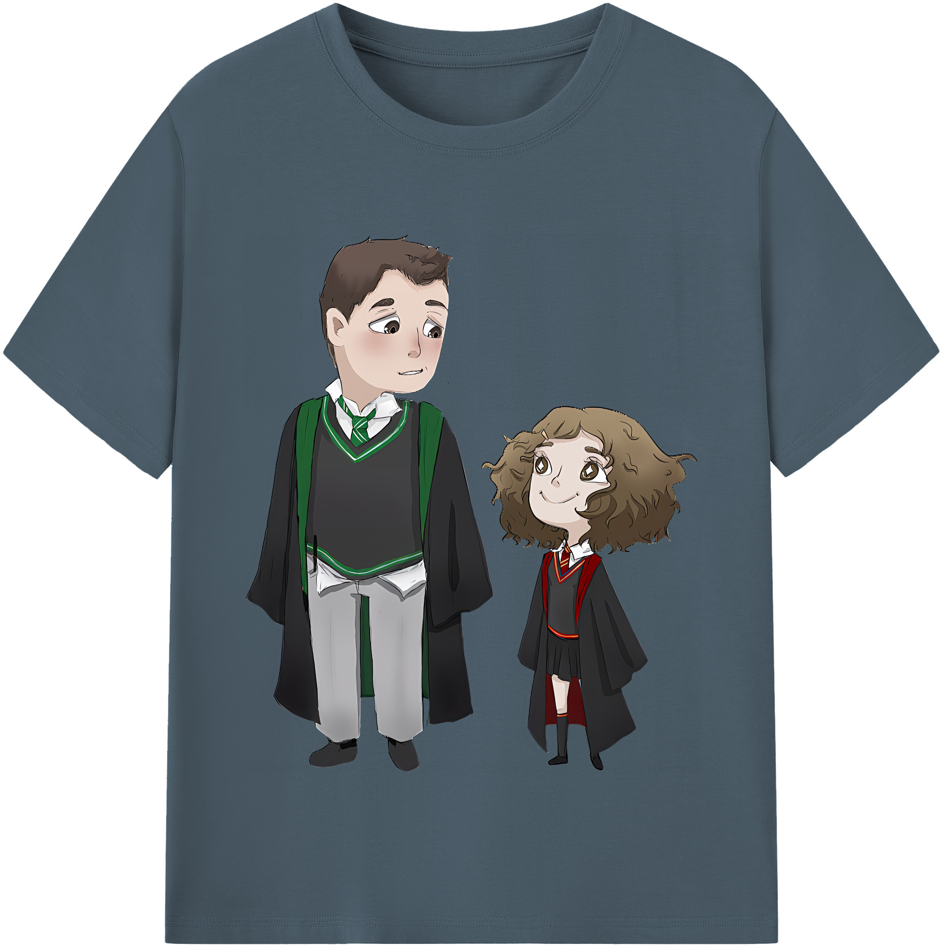 （画像用） Harry Potter ハリー・ポッターシリーズ 綿100％半袖Tシャツ（フロントプリント）